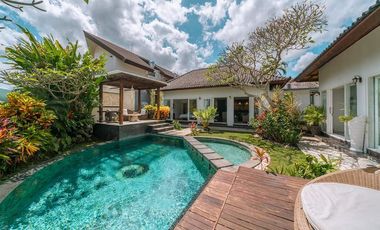 Freehold 3 bedrooms villa land 400m² in semat berawa canggu