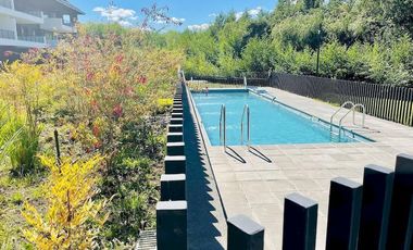SE VENDE INCREIBLE  DEPARTAMENTO CON VISTA AL LAGO  EN VILLARRICA