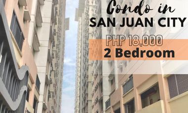 Condo in San Juan City | Little Baguio Terraces 18k per month 2 BEDROOM