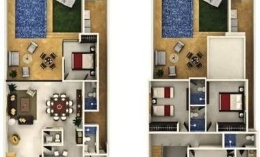 CASA EN VENTA TEMOZÓN NORTE 4 RECAMARAS