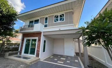 2-story detached house for sale, Supalai Ville, Chonburi, beautiful house, 4 bedrooms.