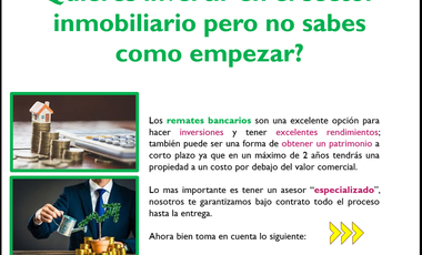 ¡EXCELENTE OPORTUNIDAD DE INVERSIÓN!