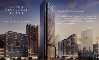 ALVEO FINANCIAL TOWER - OFFICE FOR SALE IN AYALA AVENUE!