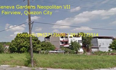 Big Lot For Sale In Commonwealth Fairview Quezon City Near Far Eastern University - Nicanor Reyes Medical Foundation