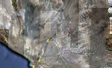 Terreno en Nazca 4 Predios de 100 has. c/u en (Conyungo)