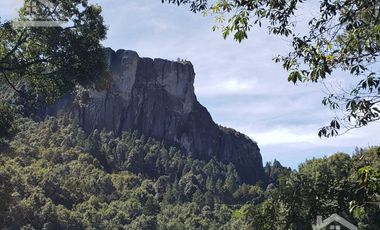 OPORTUNIDAD!!! HERMOSO TERRENO A 13 MINUTOS DE MINERAL DEL CHICO, MUY CERCA DEL ARROYO $900 el M2 BOSQUE Y VALLE