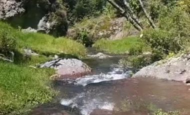 OPORTUNIDAD!!! HERMOSO TERRENO A 13 MINUTOS DE MINERAL DEL CHICO, MUY CERCA DEL ARROYO $900 el M2 BOSQUE Y VALLE