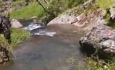 OPORTUNIDAD!!! HERMOSO TERRENO A 13 MINUTOS DE MINERAL DEL CHICO, MUY CERCA DEL ARROYO $900 el M2 BOSQUE Y VALLE