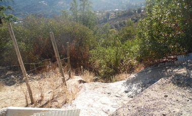Parcela con hermosa vista al valle,niño dios de las palmas