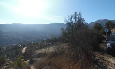 Parcela con hermosa vista al valle,niño dios de las palmas