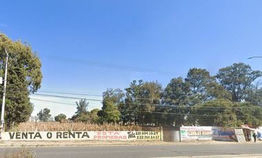 Terreno en venta en carretera camino a Huejotzingo