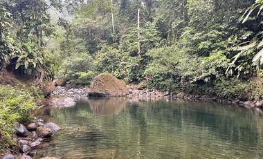 Lindas Quintas de 10.000 m2 en Pedro Vicente Maldonado con río cristalino.