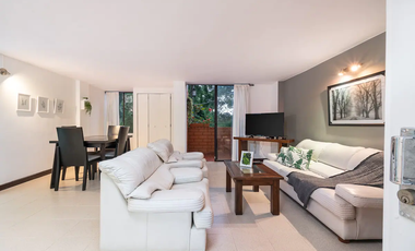 PR13521 SE VENTA APARTAMENTO AMOBLADO EN SECTOR DE PROVENZA / EL POBLADO