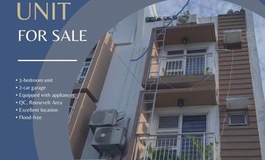 Townhouse for sale in Roosevelt Ave Quezon City