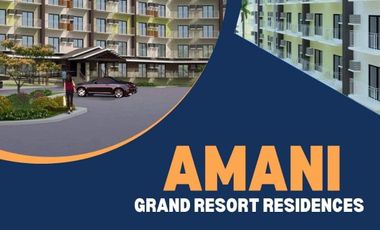 AMANI GRAND RESORT Condo Studio w/ balcony for sale or rent to 0wn