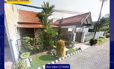 Dijual Rumah Bhaskara Mulyosari Surabaya Hitung Tanah dkt Babatan Sutorejo