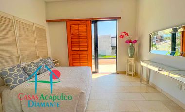 Casa en renta vacacional con alberca y jardín privados