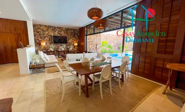 Casa en renta vacacional con alberca y jardín privados