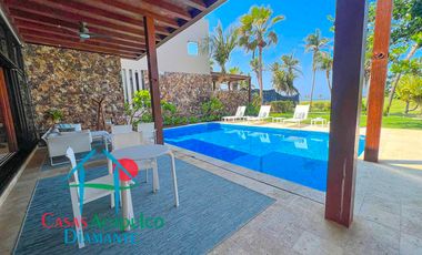 Casa en renta vacacional con alberca y jardín privados