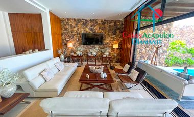 Casa en renta vacacional con alberca y jardín privados