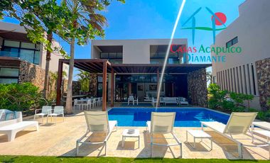 Casa en renta vacacional con alberca y jardín privados