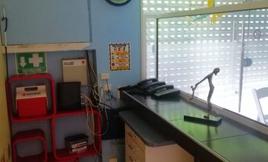Edificio habilitado como escuela en el centro de Azcapotzalco