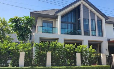 ขาย- ขายบ้านเดี่ยวหมู่บ้าน Bangkok Boulevard Chengwattana2 เนื้อที่ 111.8 ตรว 4 นอน 5 น้ำ