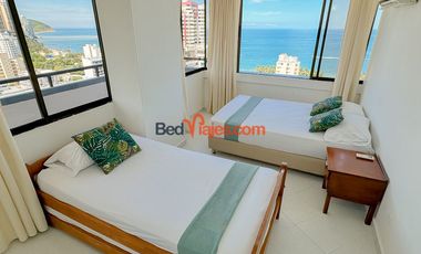 Alquiler por dias apto con vista al mar - Bedviajes