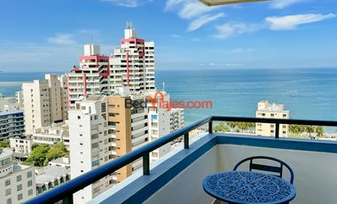 Alquiler por dias apto con vista al mar - Bedviajes