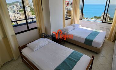 Alquiler por dias apto con vista al mar - Bedviajes