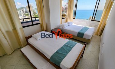 Alquiler por dias apto con vista al mar - Bedviajes