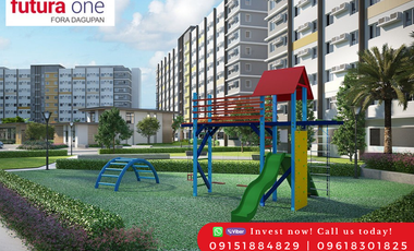 Facing amenities Studio Unit (2nd floor) at Futura One Condo Dagupan