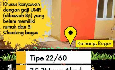 Rumah murah kemang bogor 7,5juta ALL IN