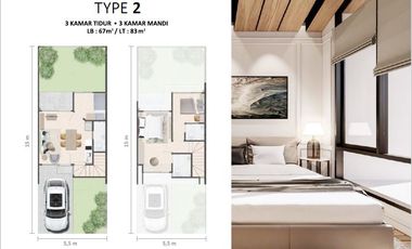 Dijual Rumah Baru di Makassar Dekat Mall TSM Makassar