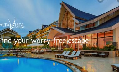LOFT TYPE UNIT FOR SALE IN ALTA VISTA DE BORACAY