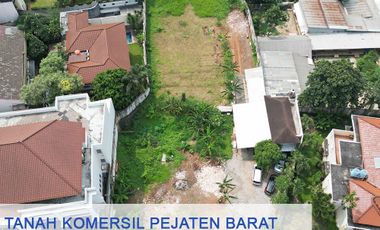Dijual Tanah Langka Di Pinggir Jalan Jl Pejaten Barat Raya Jakarta Selatan
