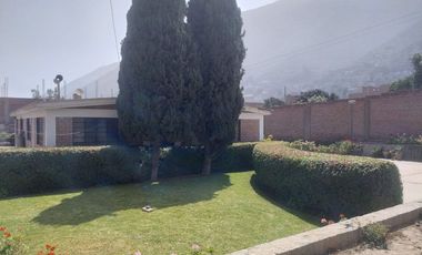 VENTA DE CASA DE CAMPO EN SANTA EULALIA, HUAROCHIRI
