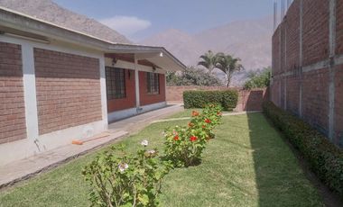 VENTA DE CASA DE CAMPO EN SANTA EULALIA, HUAROCHIRI