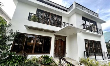 Ayala Alabang Village Semi-Furnished Five Bedroom 5BR House and Lot for Sale in Alabang, Muntinlupa City
