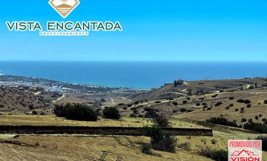 Lotes con vista al mar muy cerca de Puerto Nuevo, al sur de Rosarito BC.