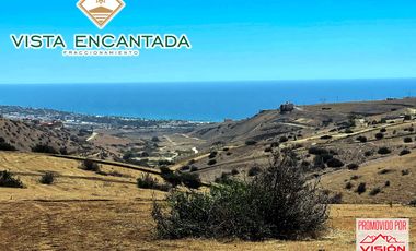 Lotes con vista al mar muy cerca de Puerto Nuevo, al sur de Rosarito BC.
