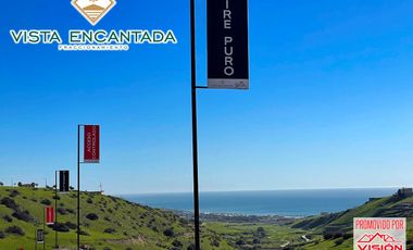 Lotes con vista al mar muy cerca de Puerto Nuevo, al sur de Rosarito BC.