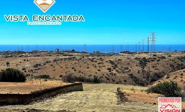 Lotes con vista al mar muy cerca de Puerto Nuevo, al sur de Rosarito BC.