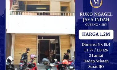 Dijual Ruko Ngagel Jaya Indah Gubeng Surabaya Tengah Kota Surat Ijo Strategis