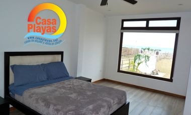 Casa Nueva Frente Al Mar de Venta en Playas, Sector El Pelado, Zona Privada