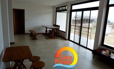 Casa Nueva Frente Al Mar de Venta en Playas, Sector El Pelado, Zona Privada