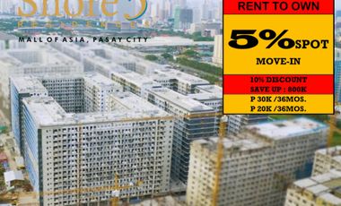 SMDC Shore 3 RESIDENCES Condo FOR SALE in Mall Of Asia ,Pasay City near in NAIA Airport ,Okada , City Of Dreams and Solaire