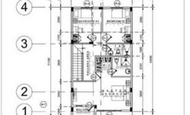 For Sale RFO House and Lot in San Mateo Rizal with 4 Bedrooms and 2 Car Garage PH2600