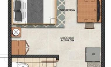 Studio type Condominium Midrise unit for Sale in Puerto Princesa Palawan in Preselling