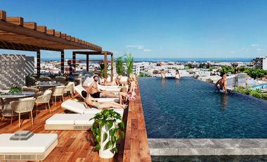 VENTA DE DEPARTAMENTO ESTUDIO EN PLAYA DEL CARMEN 37M2